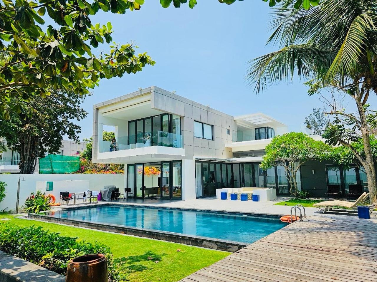 Premium Beachfront Villa 5 Bedrooms 1000M2 Sanctuary Ho Tram Resort Ll Bbq Luaran gambar