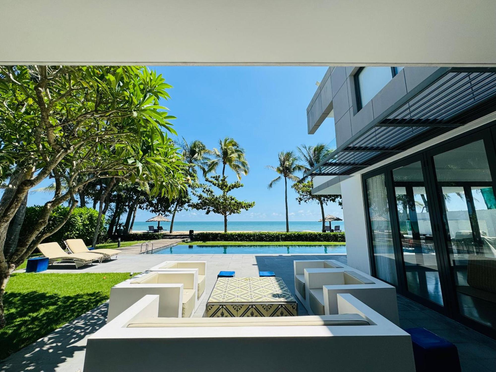 Premium Beachfront Villa 5 Bedrooms 1000M2 Sanctuary Ho Tram Resort Ll Bbq Luaran gambar